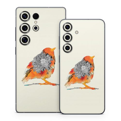 Orange Bird Samsung Galaxy S25 Series Skin