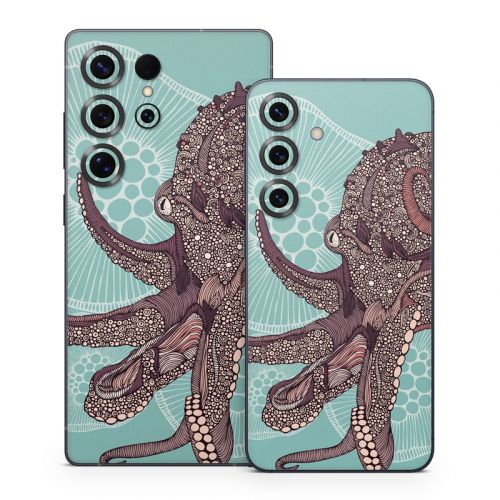 Octopus Bloom Samsung Galaxy S25 Series Skin