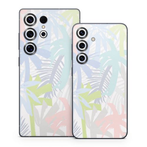 Pastel Palms Samsung Galaxy S25 Series Skin