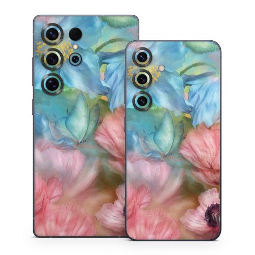 Poppy Garden Samsung Galaxy S25 Series Skin