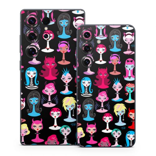 Punky Goth Dollies Samsung Galaxy S25 Series Skin