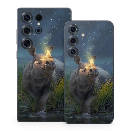 Rhinoceros Unicornis Samsung Galaxy S25 Series Skin