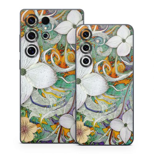 Sangria Flora Samsung Galaxy S25 Series Skin
