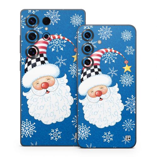 Santa Snowflake Samsung Galaxy S25 Series Skin