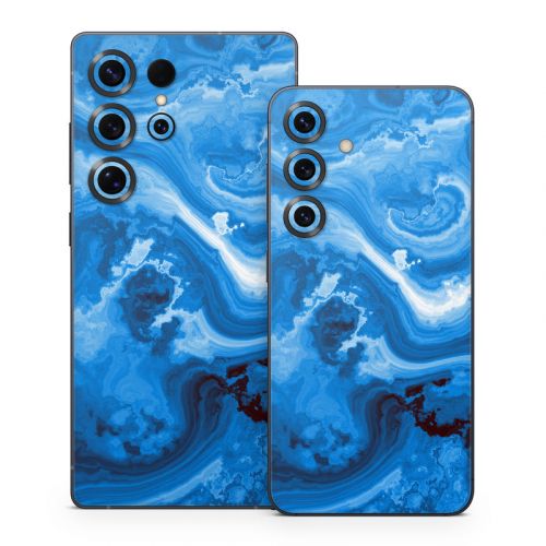 Sapphire Agate Samsung Galaxy S25 Series Skin