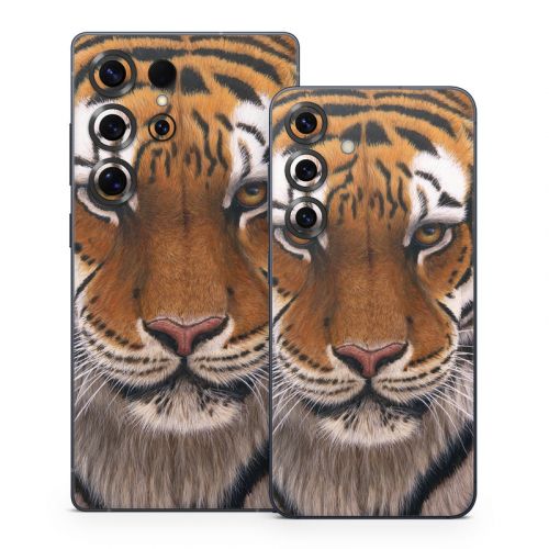 Siberian Tiger Samsung Galaxy S25 Series Skin