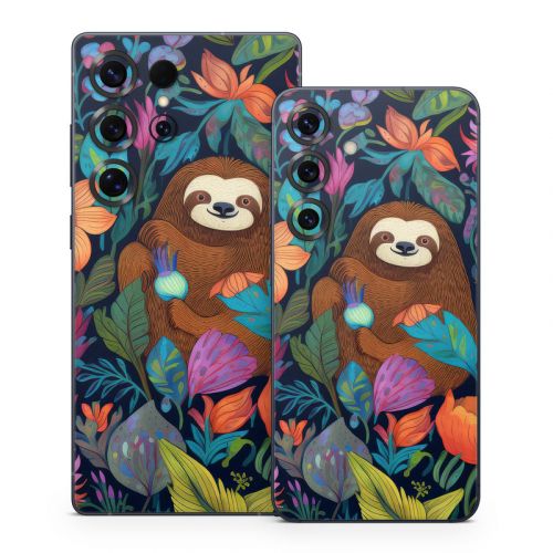 Garden of Slothy Delights Samsung Galaxy S25 Series Skin