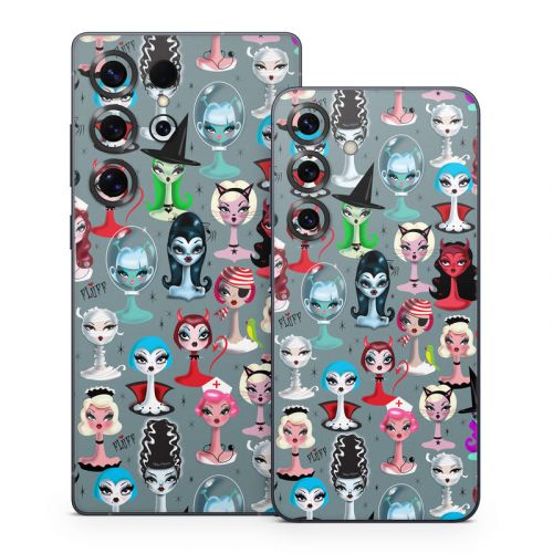 Spooky Dolls Samsung Galaxy S25 Series Skin