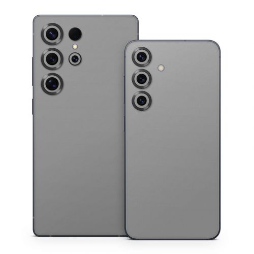 Solid State Grey Samsung Galaxy S25 Series Skin