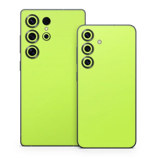 Solid State Lime Samsung Galaxy S25 Series Skin