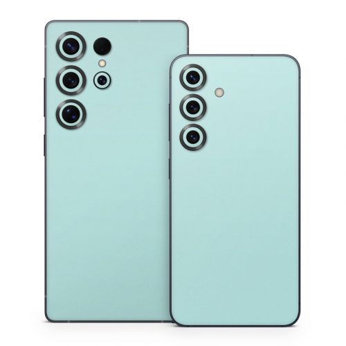 Solid State Mint Samsung Galaxy S25 Series Skin