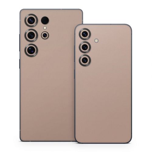 Solid State Rustic Pink Samsung Galaxy S25 Series Skin