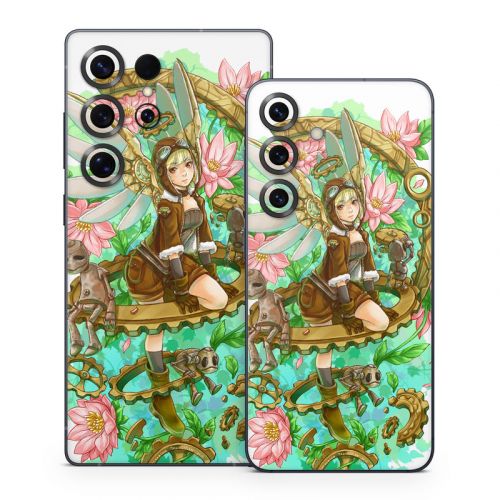 Steampunk Angel Samsung Galaxy S25 Series Skin