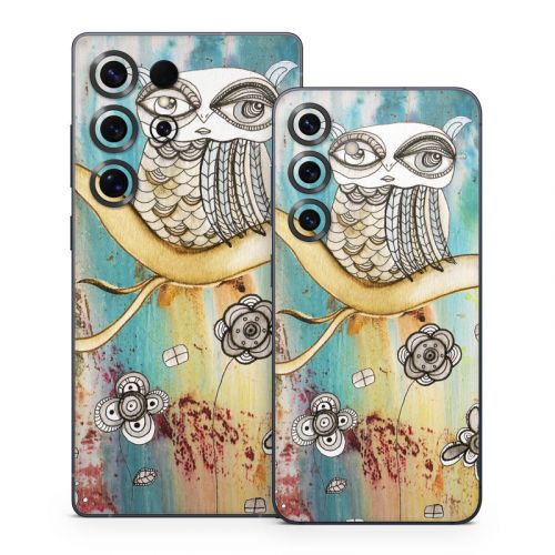 Surreal Owl Samsung Galaxy S25 Series Skin