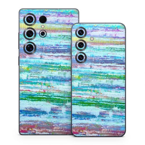 Textured Stripes Samsung Galaxy S25 Series Skin