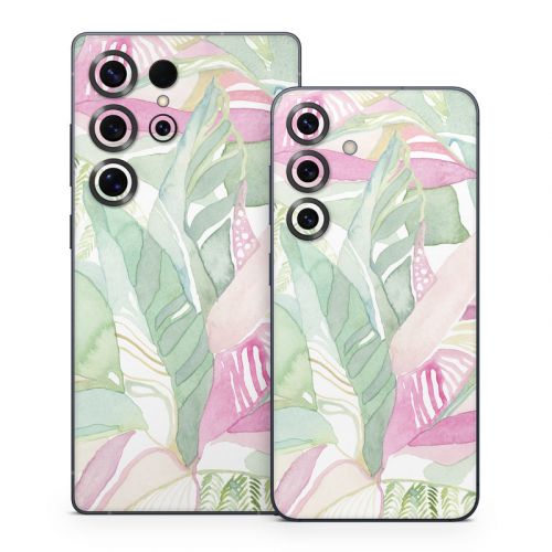 Tropical Leaves Samsung Galaxy S25 Series Skin
