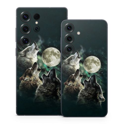 Three Wolf Moon Samsung Galaxy S25 Series Skin