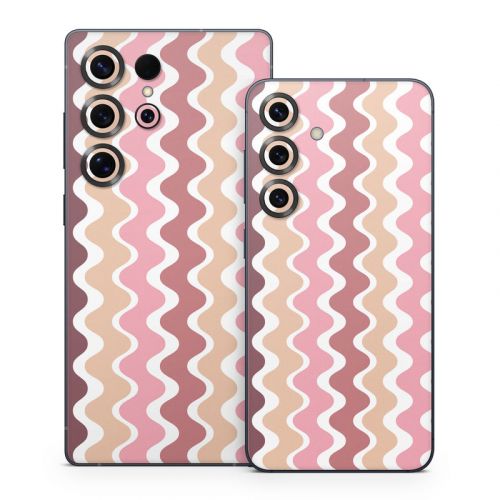 Pink Waves Samsung Galaxy S25 Series Skin