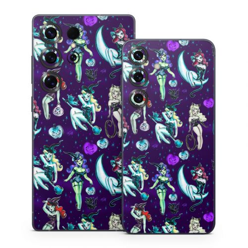 Witches and Black Cats Samsung Galaxy S25 Series Skin