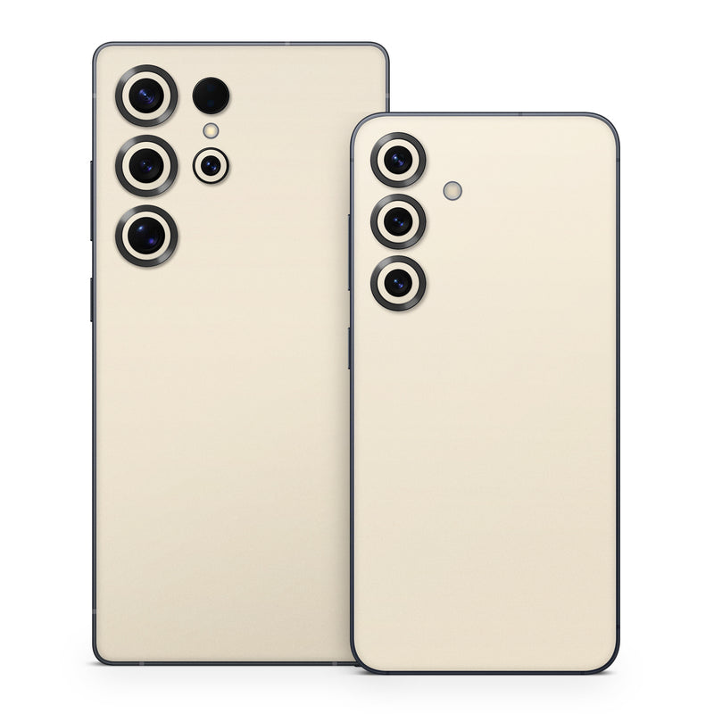 Samsung Galaxy S25 Series Skin design of Brown, Beige, Pattern, Font, Peach, Event, Rectangle, Circle, Brand, with yellow colors