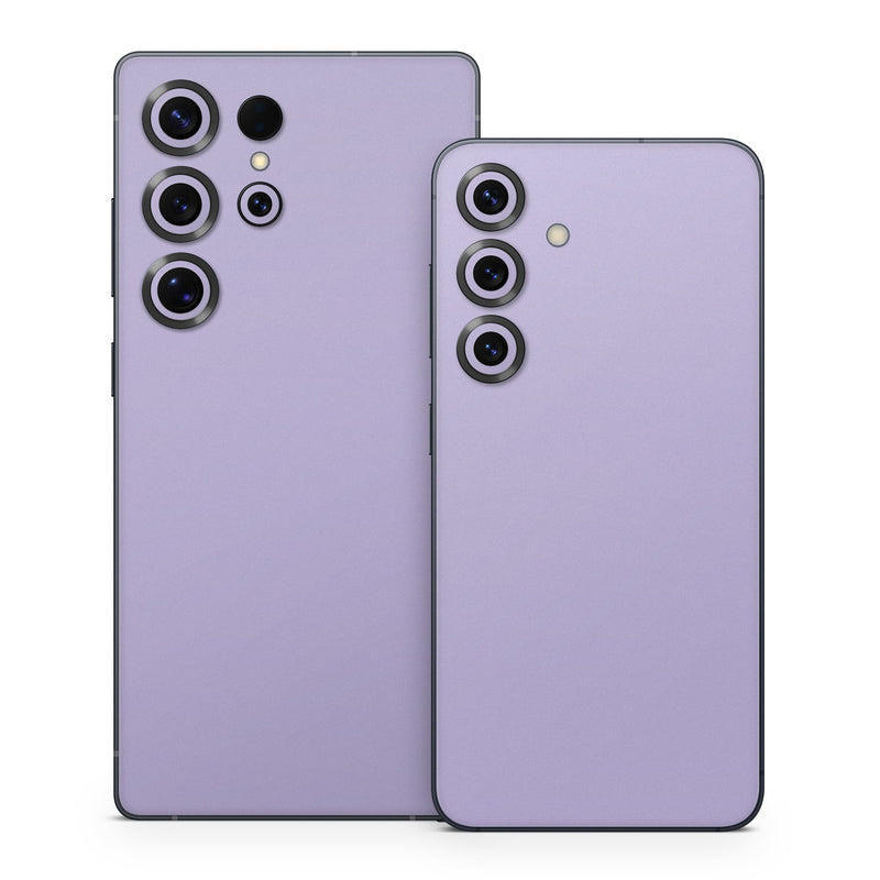 Samsung Galaxy S25 Series Skin design of Purple, Violet, Electric blue, Font, Pattern, Magenta, Sky, Event, Circle, Cumulus, with purple colors