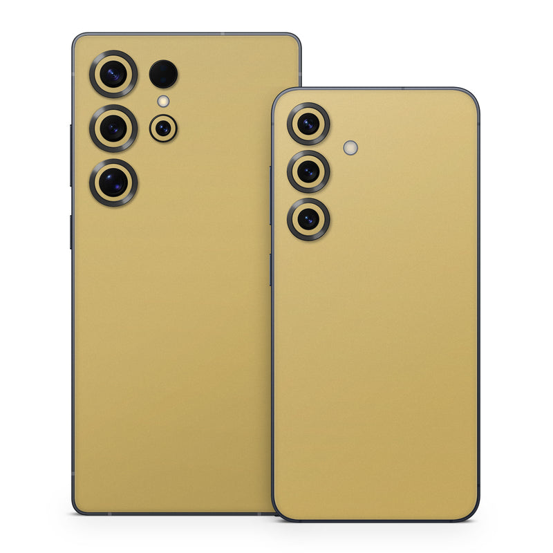 Samsung Galaxy S25 Series Skin design of Brown, Amber, Beige, Pattern, Peach, Font, Tints and shades, Event, Rectangle, Circle, with yellow colors