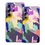 Abstract Scratches Samsung Galaxy S26 Series Skin