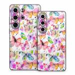 Abstract Butterflies Samsung Galaxy S26 Series Skin