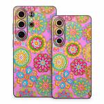 Bright Flowers Samsung Galaxy S26 Series Skin