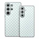 Checker Light Blue Samsung Galaxy S26 Series Skin