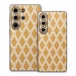 Orange Checks Samsung Galaxy S26 Series Skin