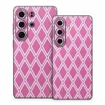 Pink Checks Samsung Galaxy S26 Series Skin