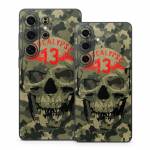 Camo Skull Samsung Galaxy S26 Series Skin