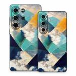 Gold Clouds Samsung Galaxy S26 Series Skin