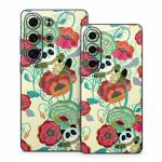 Panda Flowers Samsung Galaxy S26 Series Skin