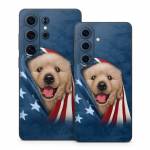 Patriotic Retriever Samsung Galaxy S26 Series Skin