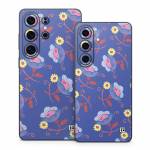 Purple Flowers Samsung Galaxy S26 Series Skin