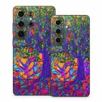 Stained Glass Tree Samsung Galaxy S26 Series Skin