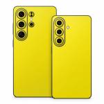 Solid State Yellow Samsung Galaxy S26 Series Skin