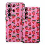 Strawberries Samsung Galaxy S26 Series Skin
