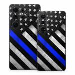 Thin Blue Line Hero Samsung Galaxy S26 Series Skin