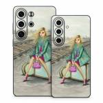Lulu Waiting by the Train Tracks Samsung Galaxy S26 Series Skin