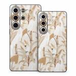 White Cranes Cockatoo Samsung Galaxy S26 Series Skin