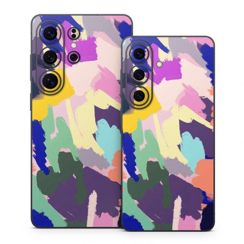 Abstract Scratches Samsung Galaxy S26 Series Skin