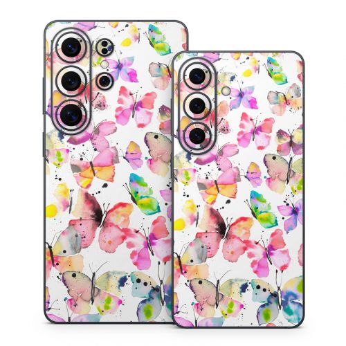 Artistic Butterflies Samsung Galaxy S26 Series Skin