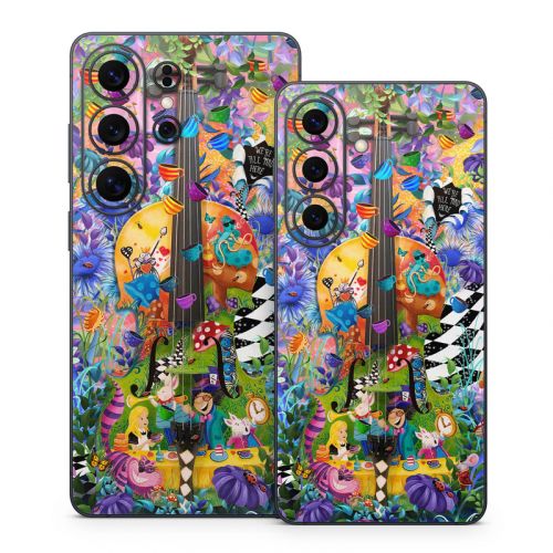 Alice's Wonderland Tea Party Samsung Galaxy S26 Series Skin
