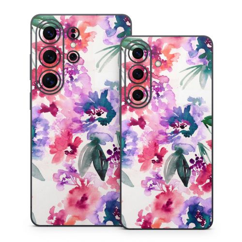 Blurred Flowers Samsung Galaxy S26 Series Skin