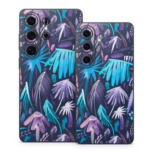 Brushstroke Palms Samsung Galaxy S26 Series Skin