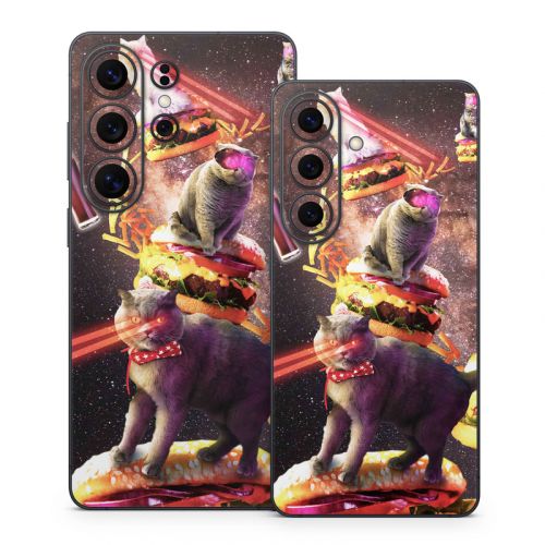 Burger Cats Samsung Galaxy S26 Series Skin
