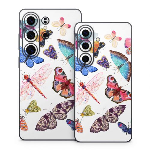 Butterfly Scatter Samsung Galaxy S26 Series Skin